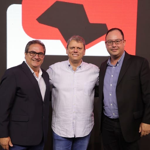 Prefeito e vice prefeito de Rifaina recebidos pelo Governador Tarcisio de Freitas